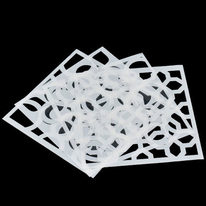 Gift To Love | Stencil Plastic | Size : 6 X 6 | Pcs : 4 Pcs Set | Code : JSP610