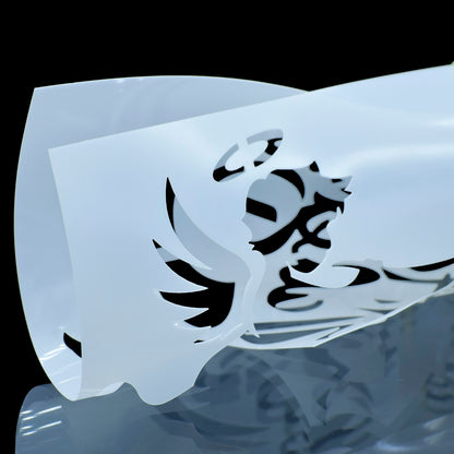 Gift To Love | Plastic Stencil | Size : 6 X 6 | Code : JSP6X6-10