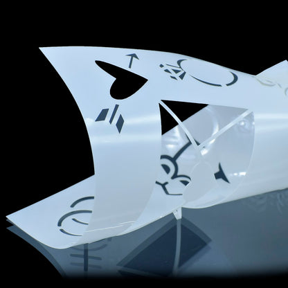 Gift To Love | Plastic Stencil | Size : 6 X 6 | Code : JSP6X6-11