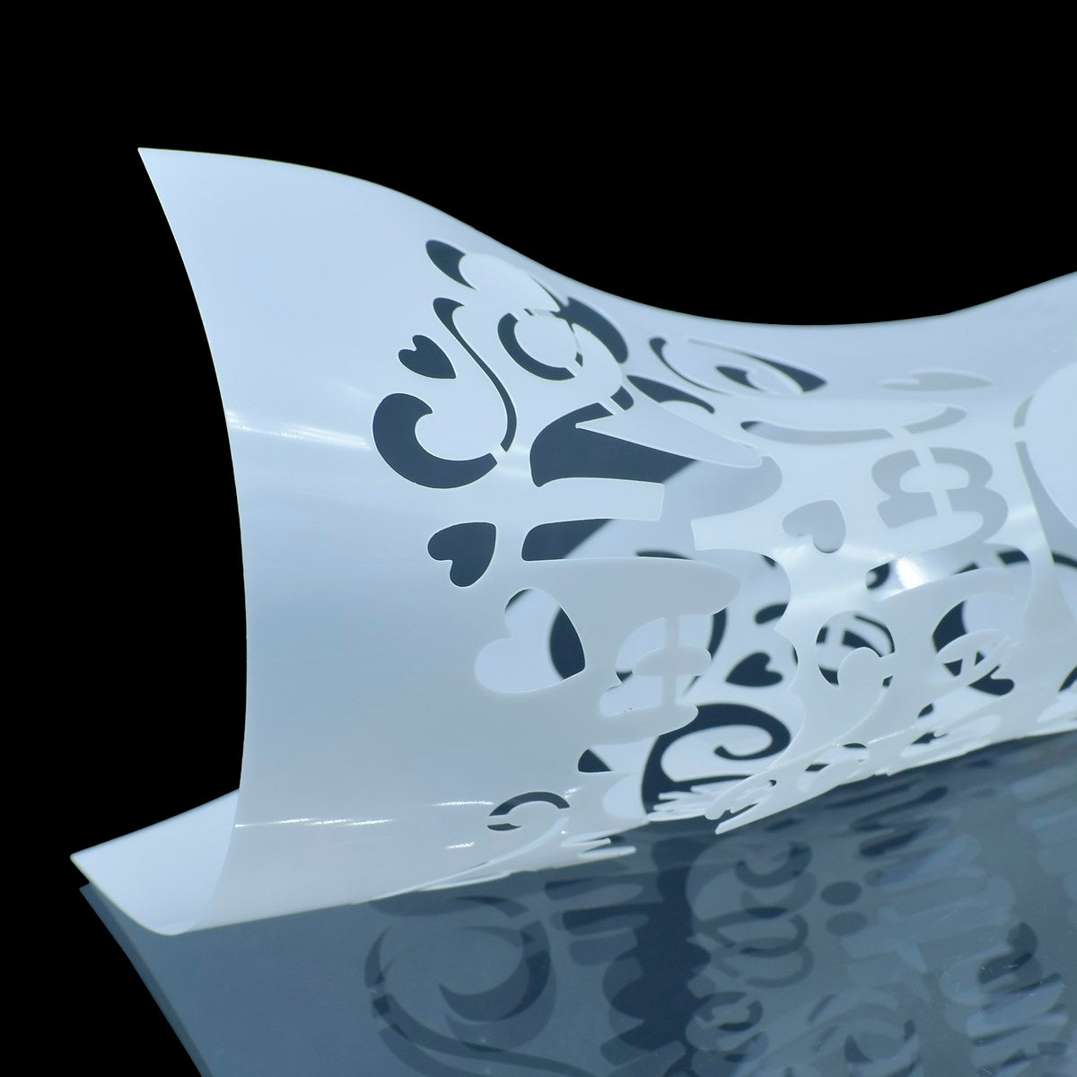 Gift To Love | Plastic Stencil | Size : 6 X 6 | Code : JSP6X6-12