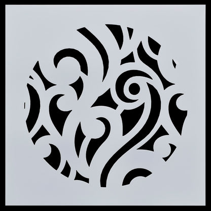 Gift To Love | Stencil Plastic | Size : 6 X 6 | Code : JSP6X6-27