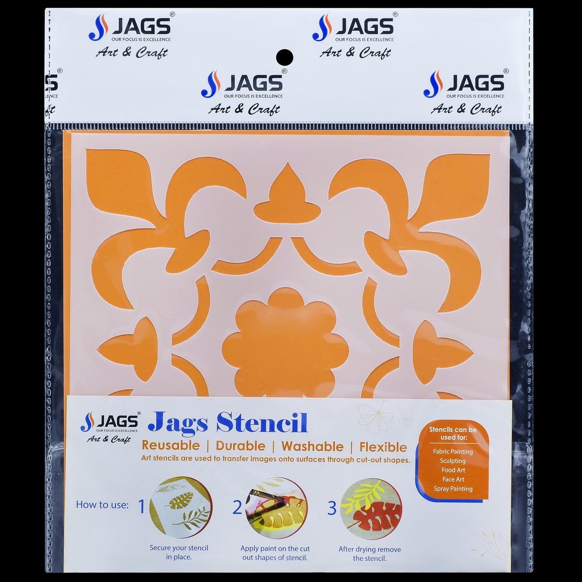 Gift To Love | Stencil Plastic | Size : 6 X 6 | Code : JSP6X6-28