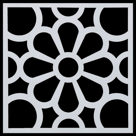 Gift To Love | Stencil Plastic | Size : 6 X 6 | Code : JSP6X6-29