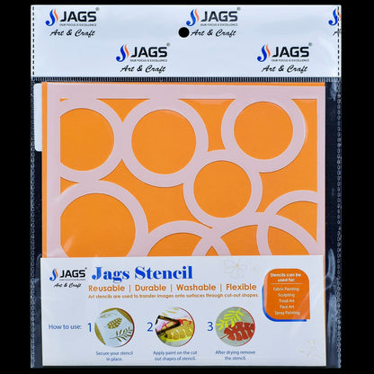Gift To Love | Stencil Plastic | Size : 6 X 6 | Code : JSP6X6-30