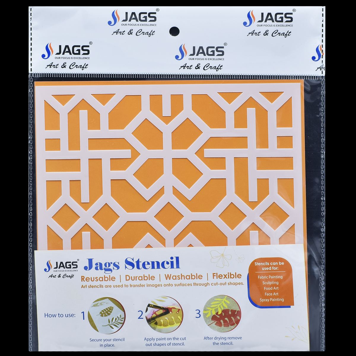 Gift To Love | Stencil Plastic | Size : 6 X 6 | Code : JSP6X6-33