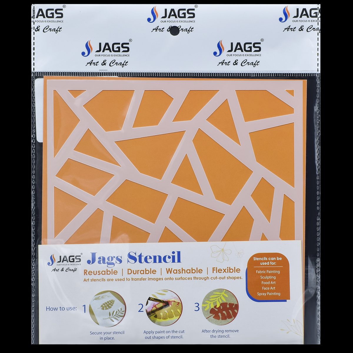 Gift To Love | Stencil Plastic | Size : 6 X 6 | Code : JSP6X6-35