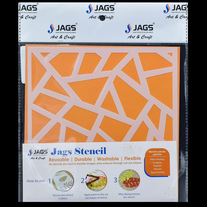 Gift To Love | Stencil Plastic | Size : 6 X 6 | Code : JSP6X6-35