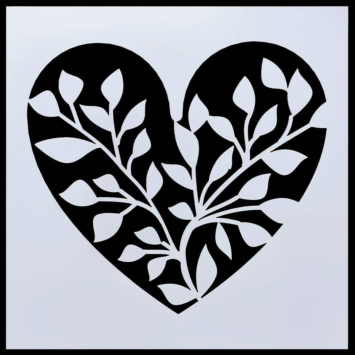 Gift To Love | Stencil Plastic | Size : 6 X 6 | Code : JSP6X6-36