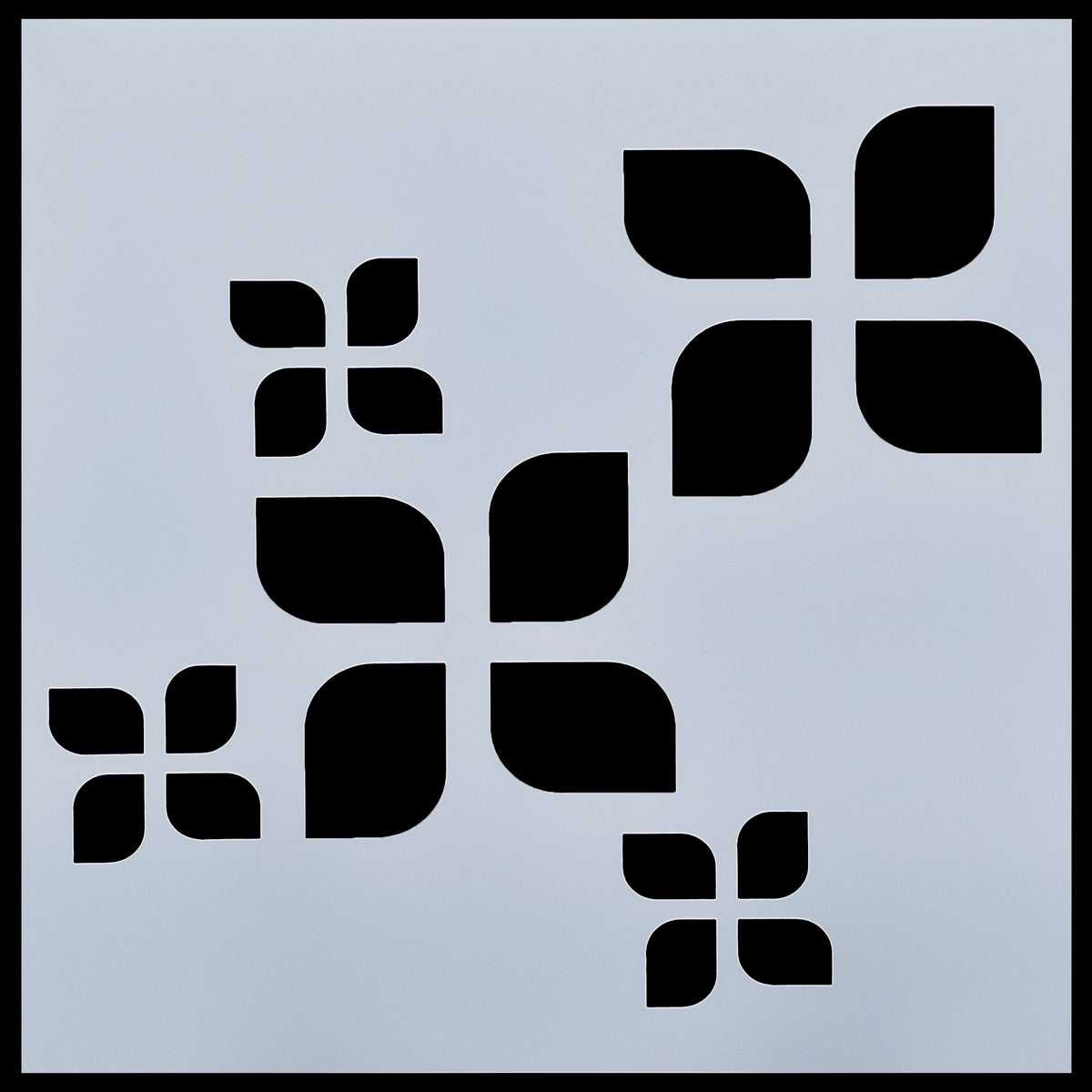 Gift To Love | Stencil Plastic | Size : 6 X 6 | Code : JSP6X6-39