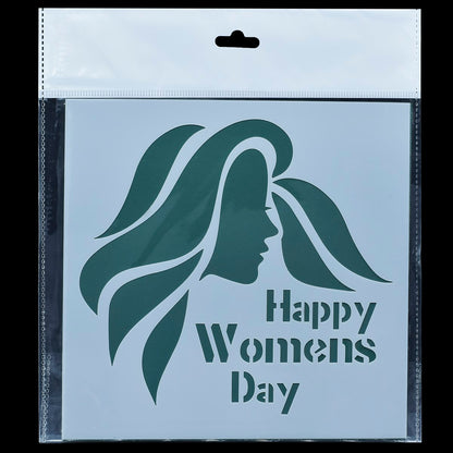 Gift To Love | Plastic Stencil | Size : 6 X 6 | Code : JSP6X6-5
