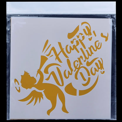 Gift To Love | Stencil Plastic | Size : 8 X 8 | Code : JSP8X8-10