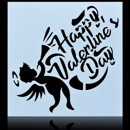 Gift To Love | Stencil Plastic | Size : 8 X 8 | Code : JSP8X8-10