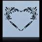 Gift To Love | Stencil Plastic | Size : 8 X 8 | Code : JSP8X8-1