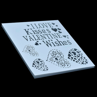 Gift To Love | Stencil Number 4 | Size : 8X8 | Code : JSP8X8-4