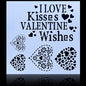 Gift To Love | Stencil Number 4 | Size : 8X8 | Code : JSP8X8-4
