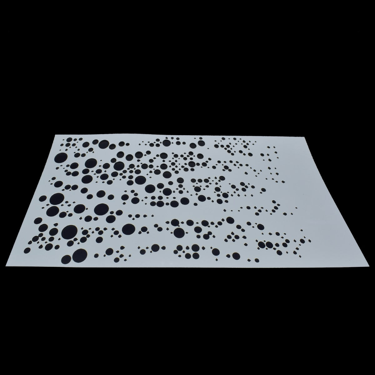 Gift To Love | Round Dot Design Stencil | Size : A4 | Code : JSPA412