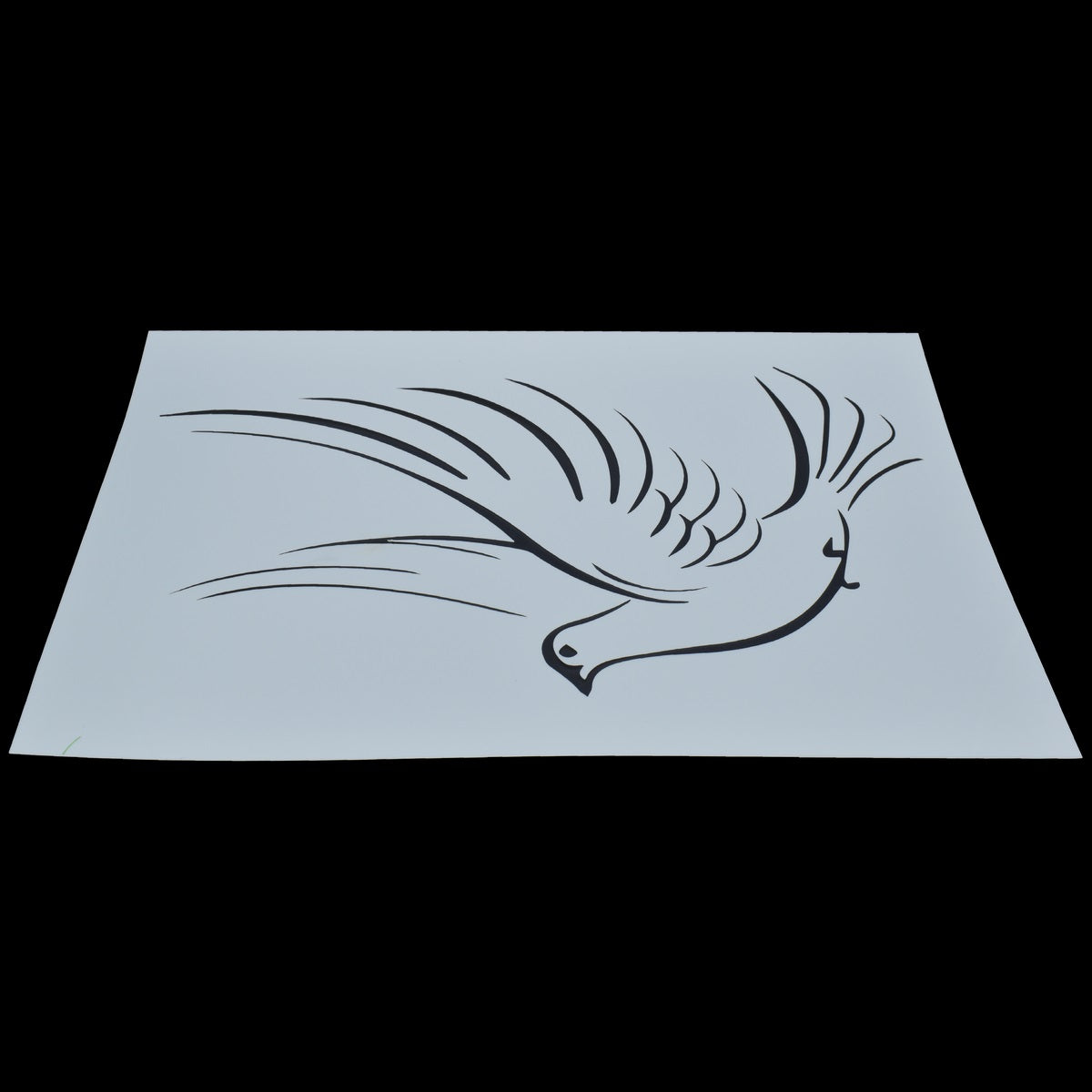Gift To Love | Pigeon Design Stencil | Size : A4 | Code : JSPA414
