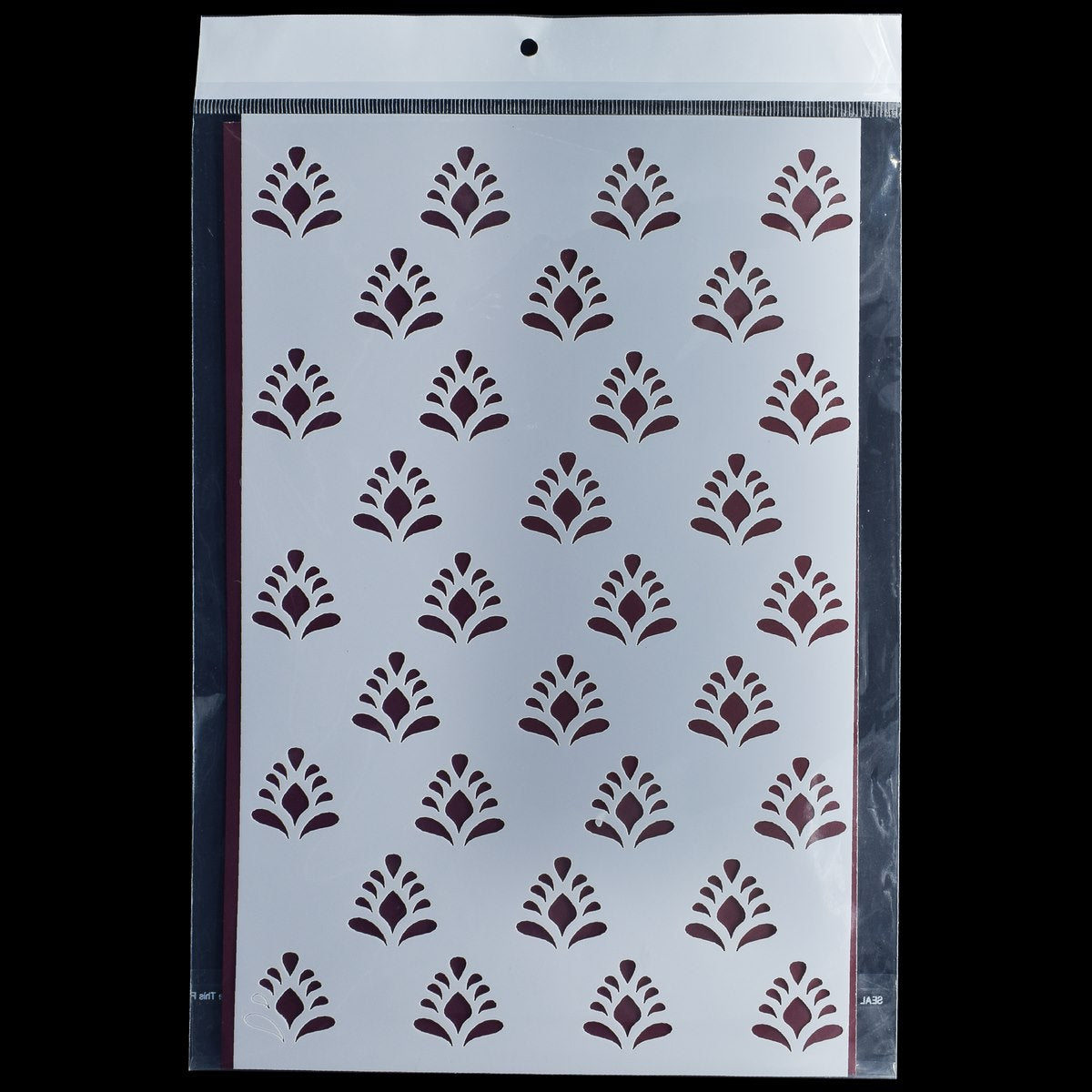Gift To Love | Leaf Design Stencil | Size : A4 | Code : JSPA417