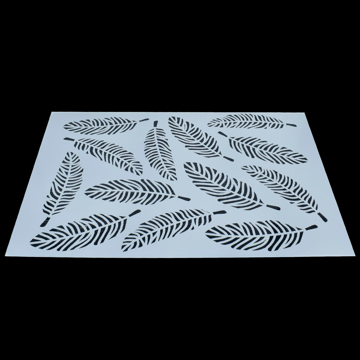 Gift To Love | Leaf Design Big Stencil | Size : A4 | Code : JSPA421