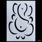 Gift To Love | Ganesh Stencil | Size : A4 | Pcs : 2 Pcs | Code : JSPA426