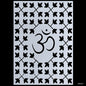 Gift To Love | Om Stencil | Size : A4 | Code : JSPA427