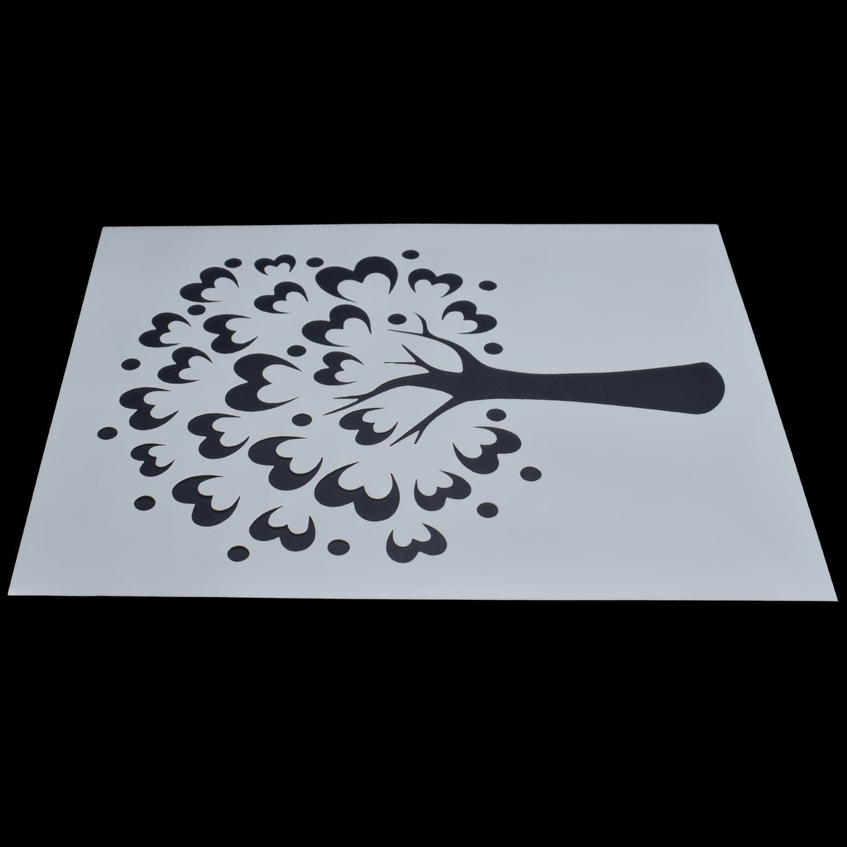 Gift To Love | Stencil Plastic Tree Design | Size : A5 | Code : JSPA5-11