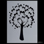 Gift To Love | Stencil Plastic Tree Design | Size : A5 | Code : JSPA5-11