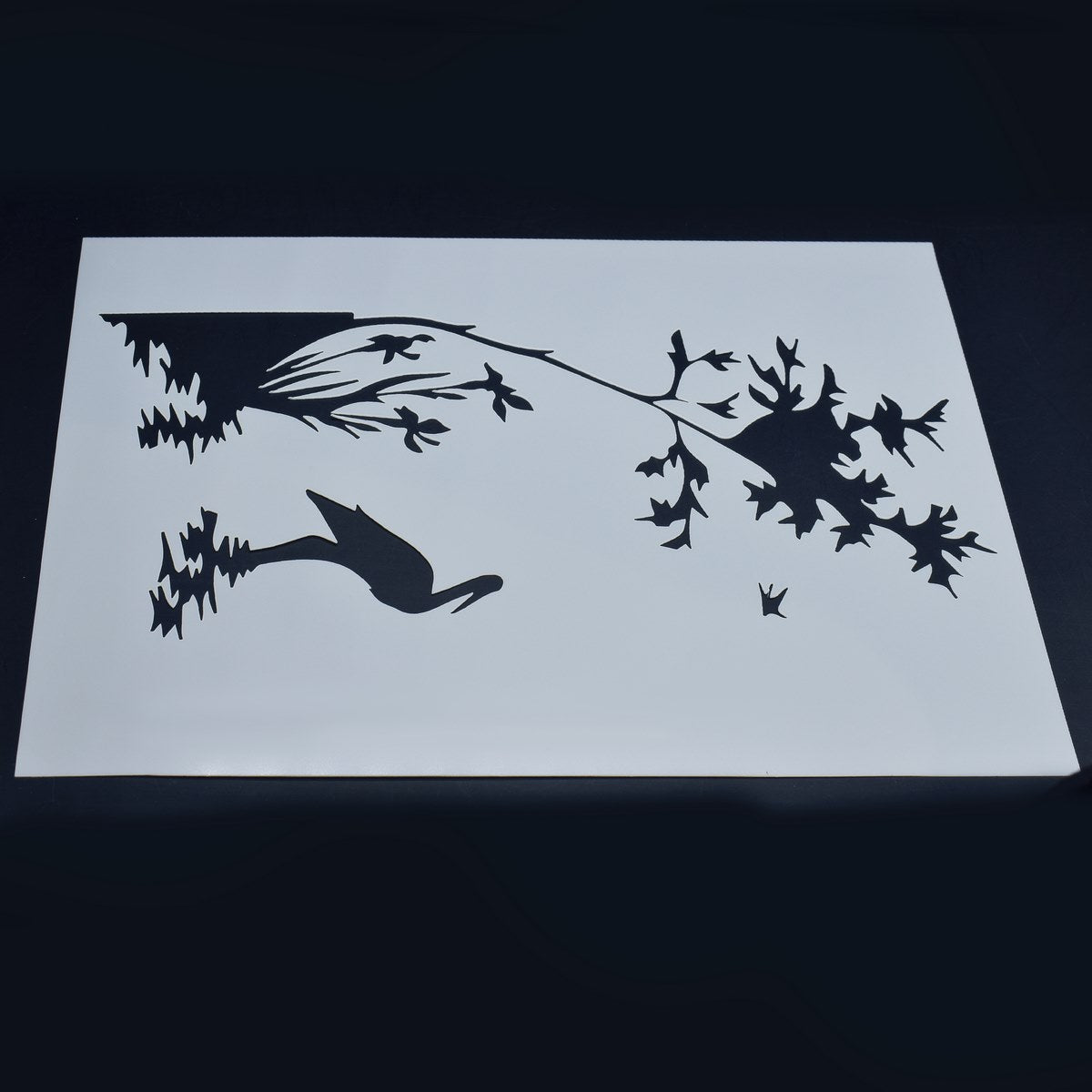 Gift To Love | Swan Design Stencil | Size : A5 | Code : JSPA5-12
