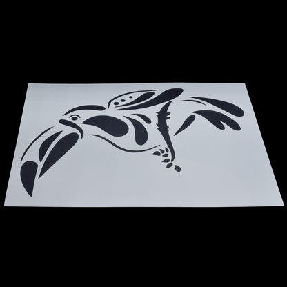 Gift To Love | Bird Design Stencil | Size : A5 | Code : JSPA5-15