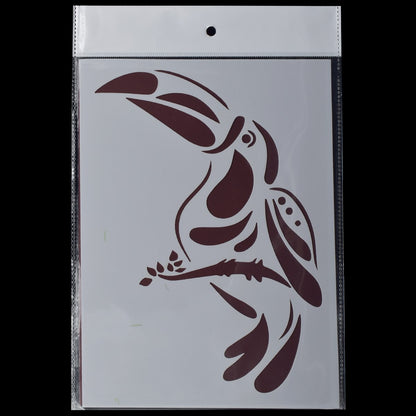 Gift To Love | Bird Design Stencil | Size : A5 | Code : JSPA5-15