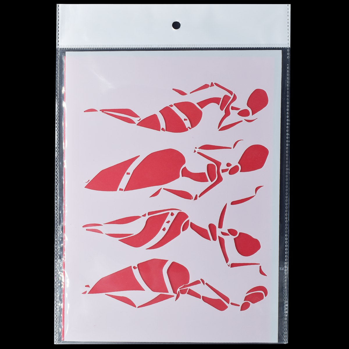 Gift To Love | African Tribes Stencil | Size : A5 | Code : JSPA5-1