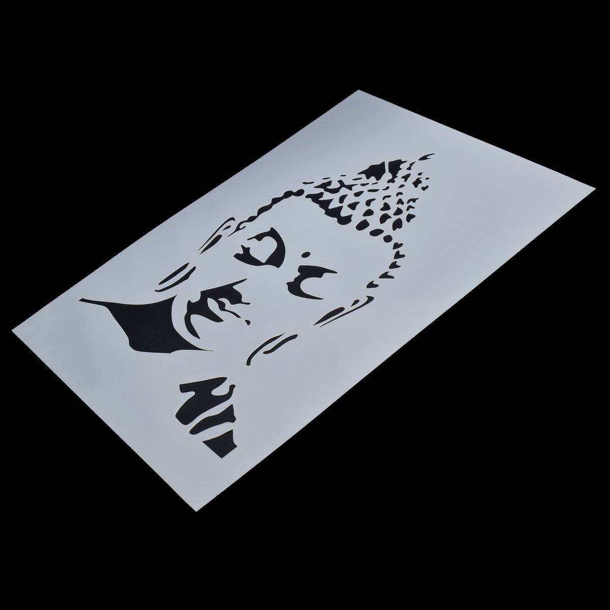 Gift To Love | Gautam Buddha Stencil | Size : A5 | Code : JSPA5-5