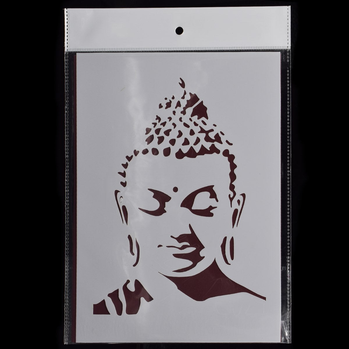 Gift To Love | Gautam Buddha Stencil | Size : A5 | Code : JSPA5-5