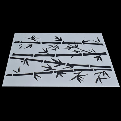 Gift To Love | Bamboo Tree Stencil | Size : A5 | Code : JSPA5-6