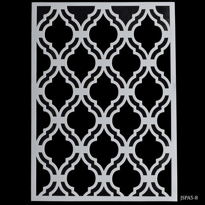 Gift To Love | Stencil Plastic Wall Decor Design | Size : A5 | Code : JSPA5-8