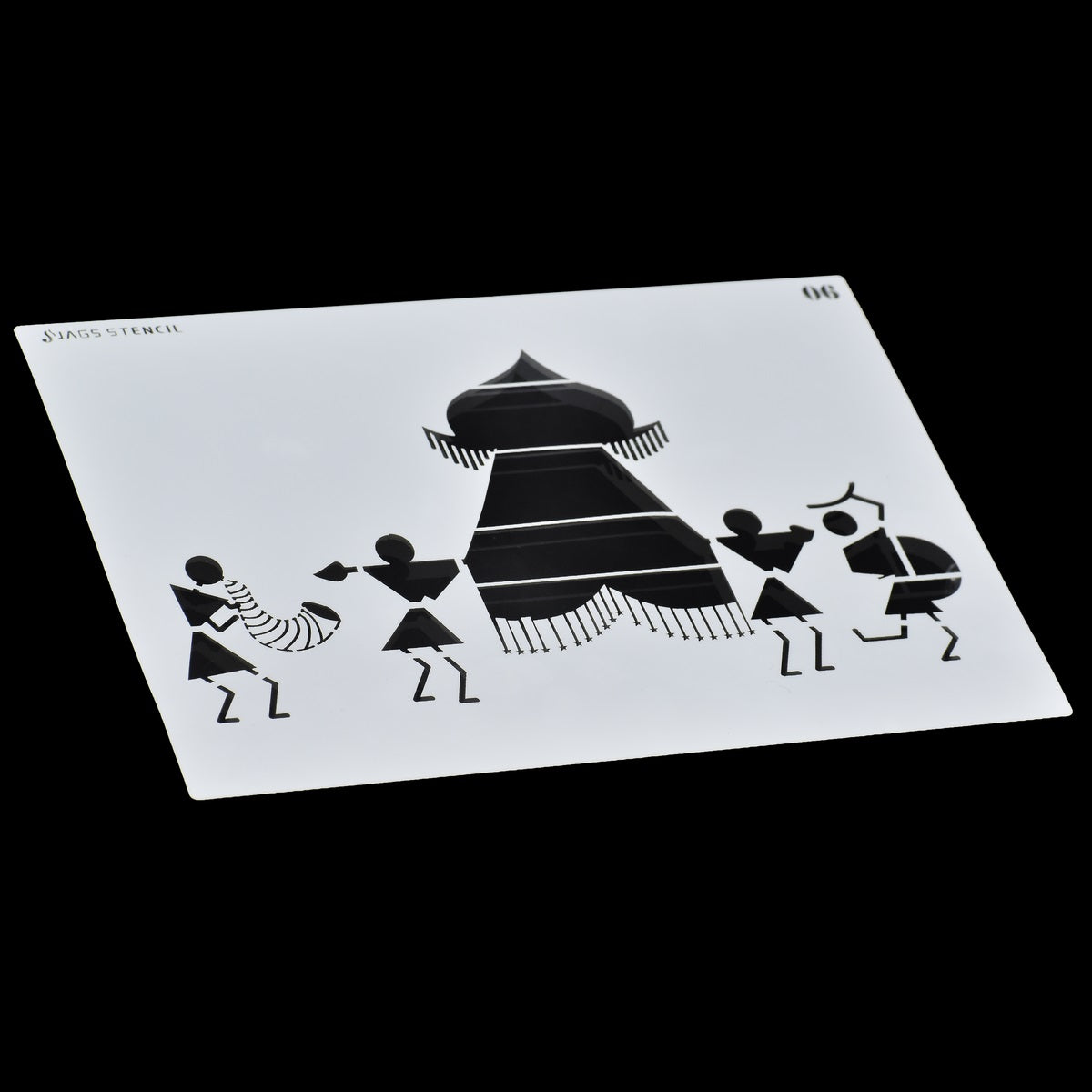 Gift To Love | Stencil Number 6 | Size : A5 | Code : JSPA5N-06