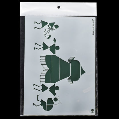 Gift To Love | Stencil Number 6 | Size : A5 | Code : JSPA5N-06