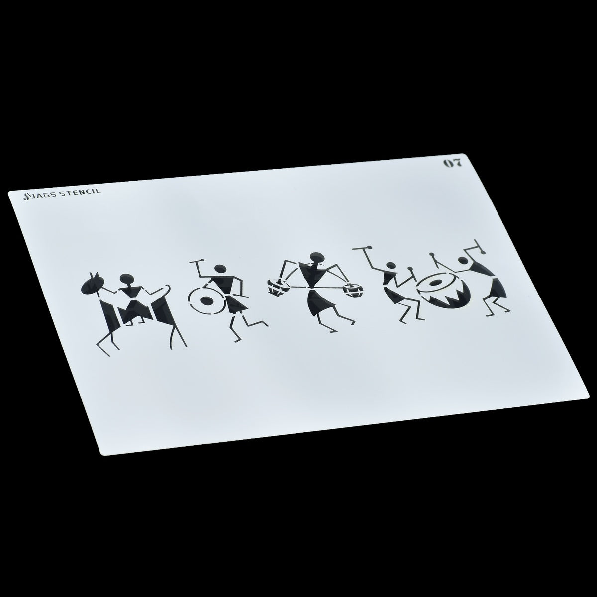 Gift To Love | Stencil Number 7 | Size : A5 | Code : JSPA5N-07