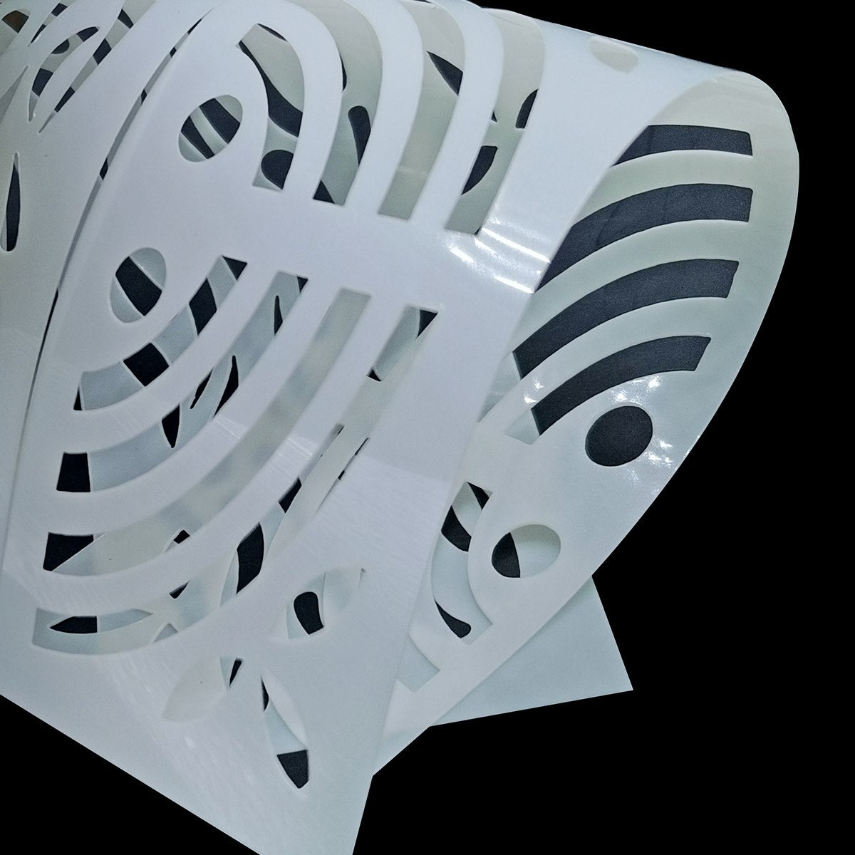 Gift To Love | Stencil Plastic Border 4 In 1 | Size : 2 X 8 Inch | Code : JSPB2X8H