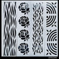 Gift To Love | Stencil Plastic Border 4 In 1 | Size : 2 X 8 Inch | Code : JSPB2X8H
