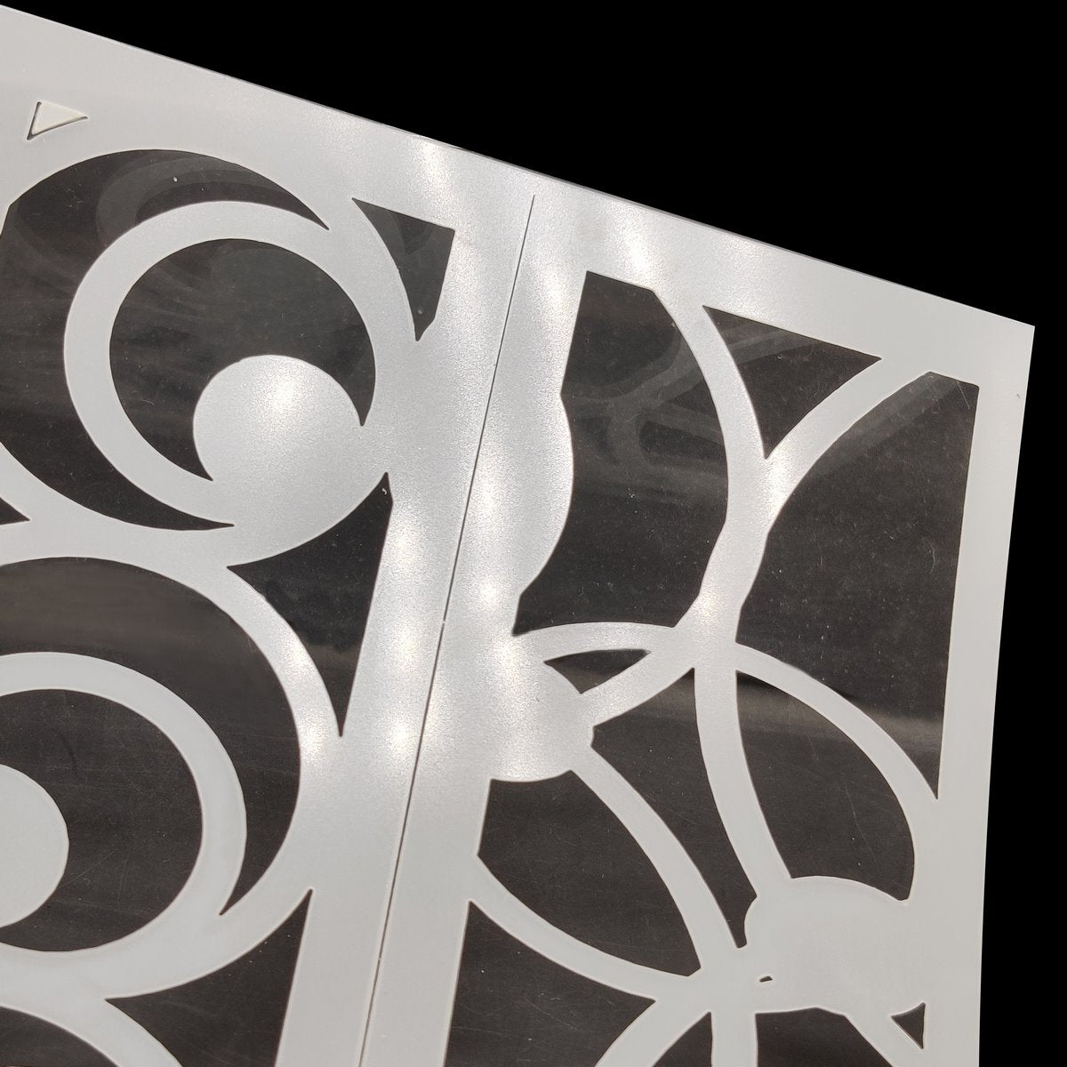 Gift To Love | Stencil Plastic Border 4 In 1 | Size : 2 X 8 Inch | Code : JSPB2X8