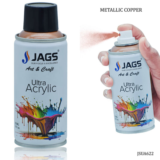 Gift To Love | Spray Ultra Acrylic | Color : Metallic Copper | Size : 150 Ml | Code : JSUA622