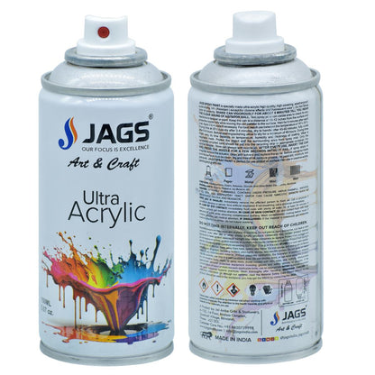 Gift To Love | Spray Ultra Acrylic | Color : Silver Pearl | Size : 150 Ml | Code : JSUA631