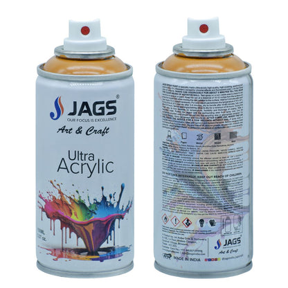 Gift To Love | Spray Ultra Acrylic | Color : Golden Brown | Size : 150 Ml | Code : JSUA8001