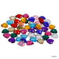 Gift To Love | Kundan Stone Diamond Heart Mini Small | Pcs : 50 Pcs | Code : JT10H-7