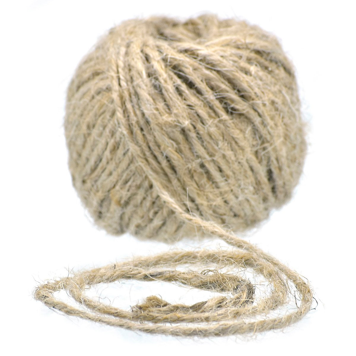 Gift To Love | Jute Thread 3 Ply | Color : Natural | Size : 25 Gms | Pcs : Set Of 16 Pcs | Code : JT3P00