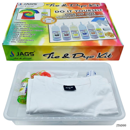 Gift To Love | Tie And Dye Set | Pcs : Set Of 5 + 1 | Code : JTAD00