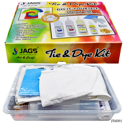 Gift To Love | Tie And Dye Set | Pcs : Set Of 3 + 1 | Code : JTAD01