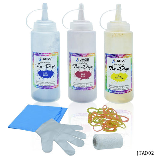 Gift To Love | Tie And Dye Set | Pcs : Set Of 3 Colour Kit | Code : JTAD02