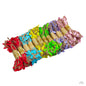 Gift To Love | Jute Thread Leaf | Size : 12 Pc X 2 Mtr | Pcs : 12 Color | Code : JTL